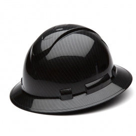 Pyramex HP54117 Ridgeline Full Brim Hard Hat - 4-Point Ratchet Suspension - Graphite Pattern