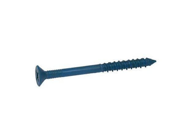 3/16" x 1-1/4" PHILLIPS FLAT HEAD CONCRETE SCREWS